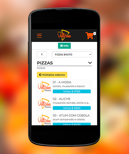 Pizzaria Vettore Screen 2