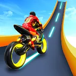 Cover Image of Herunterladen Cyber Bike Racing - Light Bike Stunt Racing Games 1.9 APK