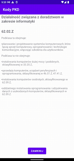 Kody PKD Screen 3