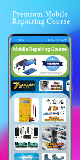 Android application Mobile Repairing App screenshort