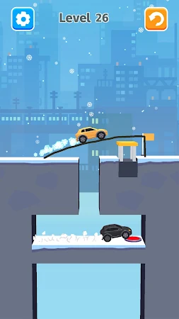 Game screenshot Draw Bridge: 線を引くゲーム, 橋ゲーム hack