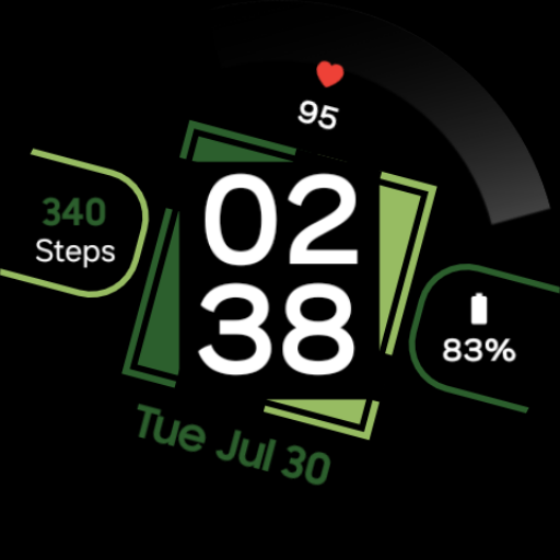 Galaxy Digital Watch Face screenshot 23