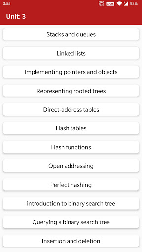 Data Structure and Algorithm Screen 2