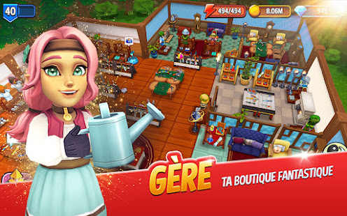 Shop Titans : Craft et Créer screenshots apk mod 2