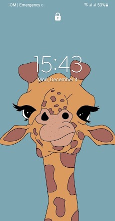 Cute Giraffe Wallpaper HDのおすすめ画像4