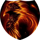 Flaming bird Live Wallpaper icon