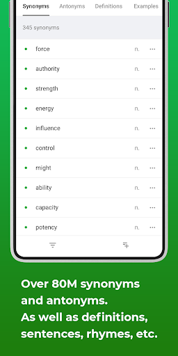 Power Thesaurus Screen 2