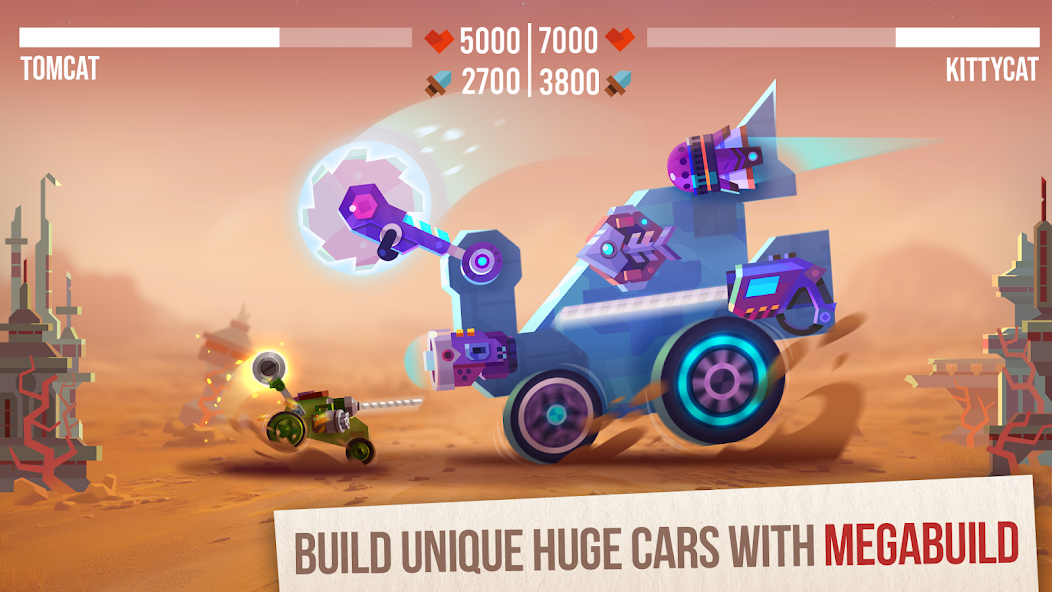 CATS: Crash Arena Turbo Stars 3.15.2 APK + Мод (Unlimited money) за Android