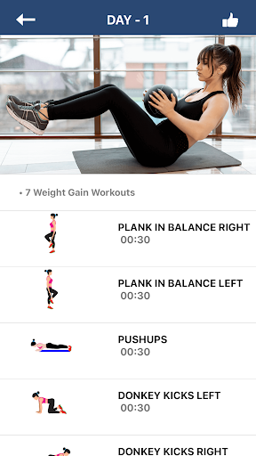 Weight Gain Workouts Food Diet Screenshot 2 - AppWisp.com