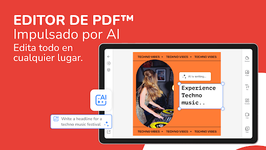 PDF Editor – ¡Edita Todo!