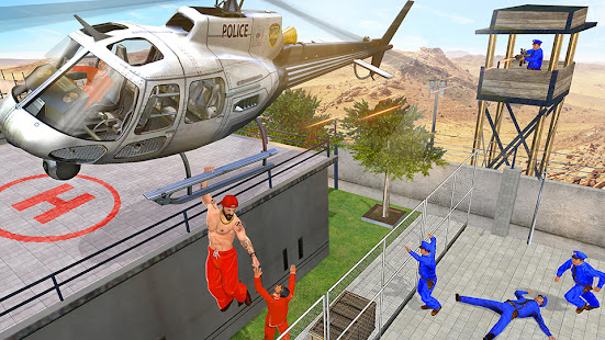 Prisoner Escape Jail Break Sim apktram screenshots 3