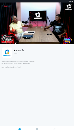 Android application Araruna TV screenshort