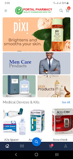 Android application Portal Pharmacy screenshort