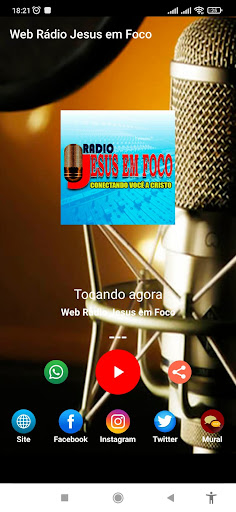 Web Rádio Jesus em Foco