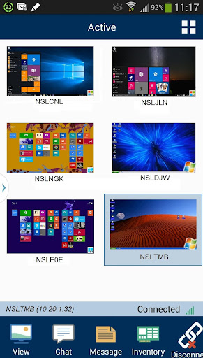 Android application NetSupport Manager Control screenshort