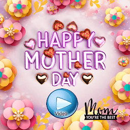 Icon image Mother's day video maker 2024