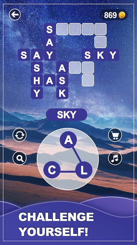 Word Calm - Scape puzzle gameのおすすめ画像5