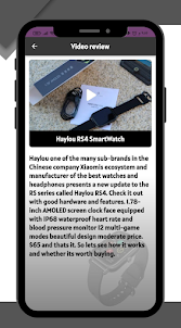 Haylou RS4 SmartWatch Guide
