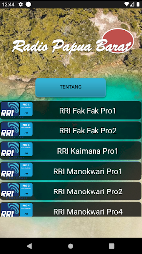 Radio Papua Barat Screen 2