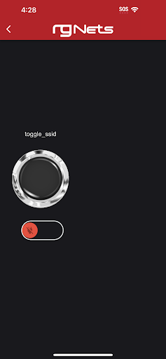 rXg Notification Action Toggle Screen 3