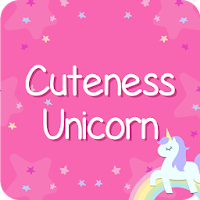 Cuteness Unicorn Font for FlipFont,Cool Fonts Text