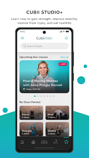 Screenshot of Cubii