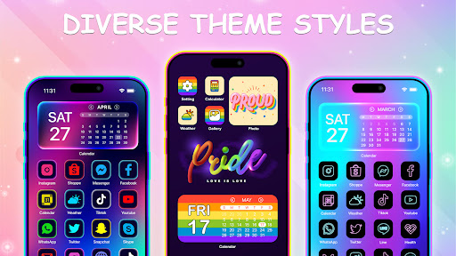 BeautyTheme: Icons & Widgets Screen 2