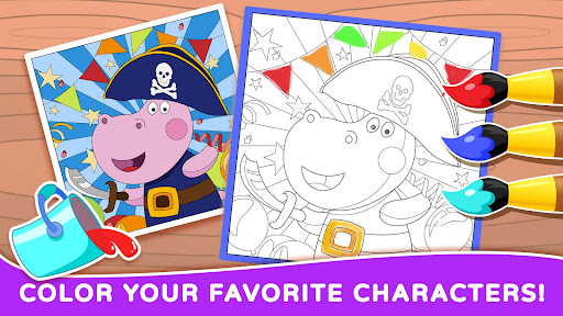 Hippo: Coloring Book for Kids screenshot 24