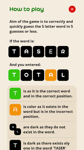 Word Guess Challenge Game Screen 3