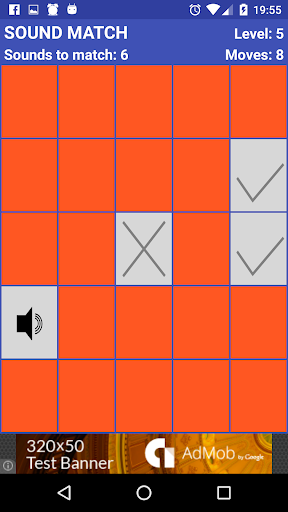 Android application Sound Match screenshort