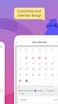 screenshot of Bom Calendar - Period tracker