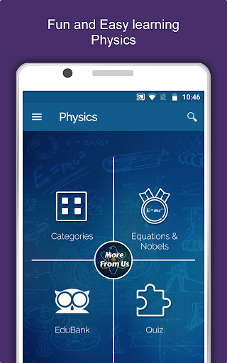 Screenshot of Physics Dictionary Offline App