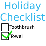 Holiday Checklist icon
