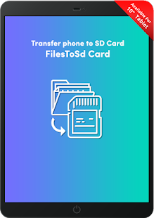 Transfer phone to SD Card – Fi Schermata