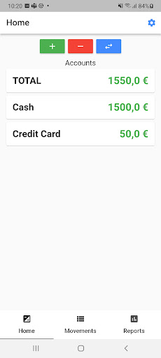 Android application SpendyApp2 screenshort