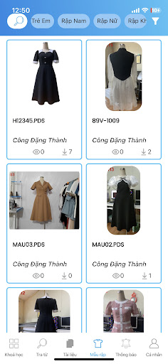 MyGarment- Ứng dụng ngành May Screen 3