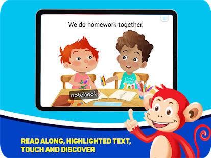 Monkey Stories: books, reading games for kids  Screenshots 15