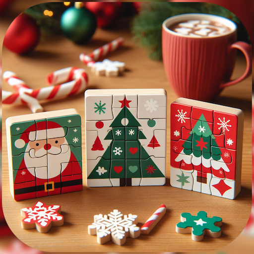 Christmas Puzzles Slide~9Tiles 1.0.2 Icon