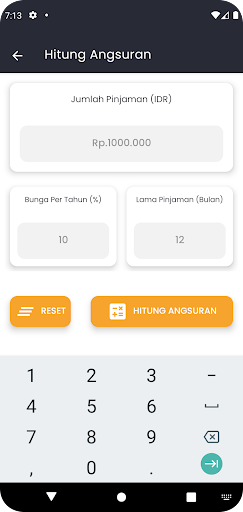 Rupiah Masuk Simulasi Pinjaman