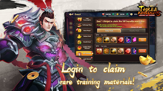 Three Kingdoms:Heroes of Legend screenshots apk mod 3