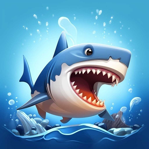 Shark Evolution Merge & Eat  Icon