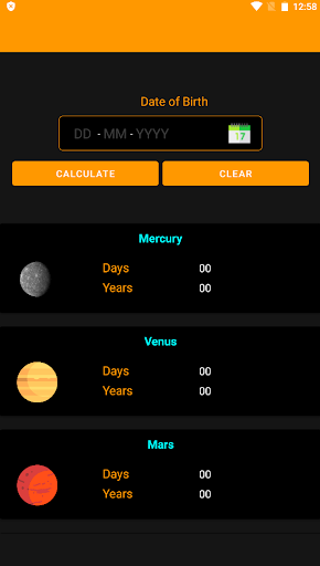 Age Calculator Screen 3