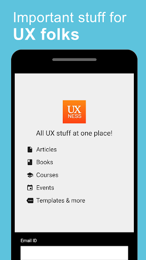 UXNESS - UX Design, UX Course Screen 3