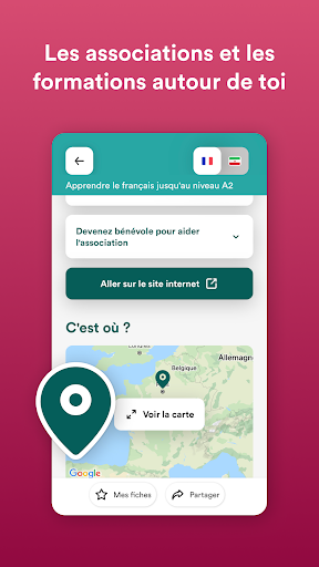 Réfugiés.info Screen 3