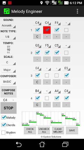 Screenshot of Melody Engineer