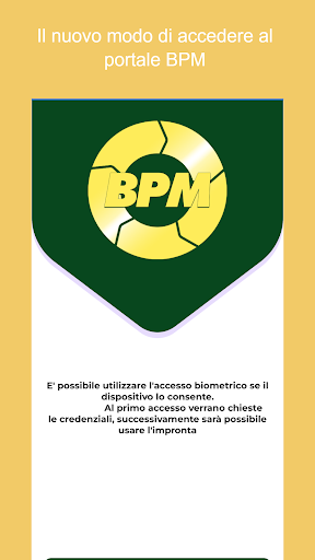 Android application BPM Gruppo Credem screenshort