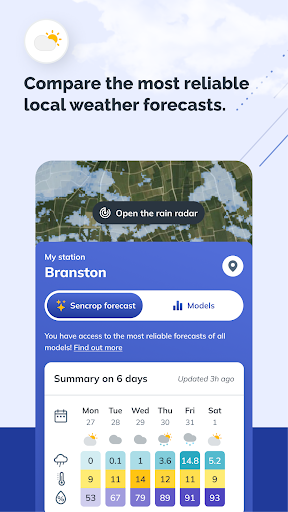 Sencrop - local weather app Screen 3