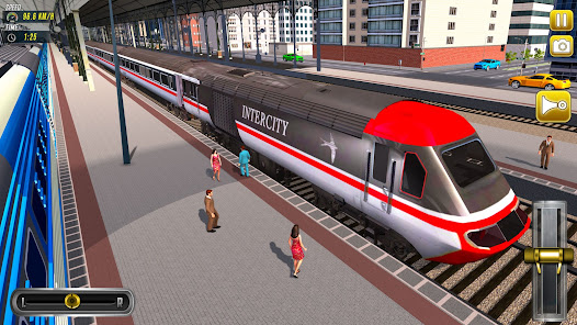 City Train Driving Train Games  screenshots 3
