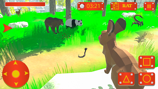 Jungle Rabbit Family Simulator