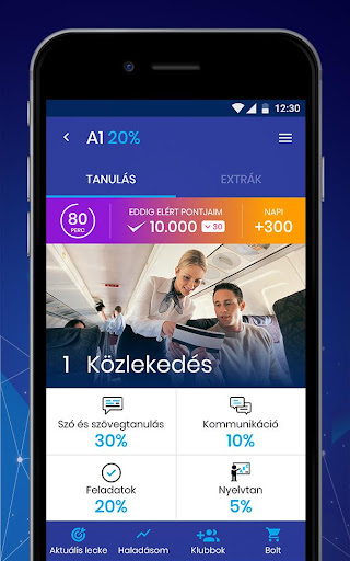 GlobEng: Az angoltanulás Screen 2
